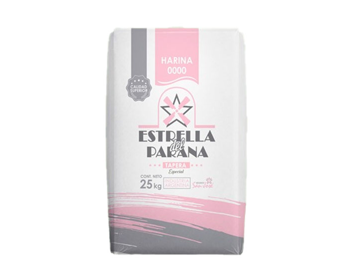 HARINA ESTRELLA DEL PARANA 000 X 25 KG