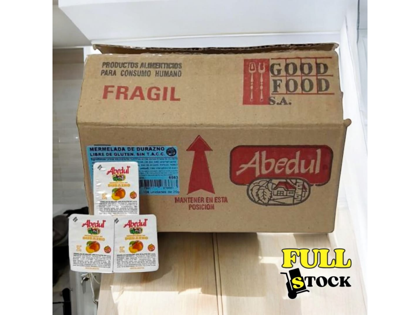 MERMELADA ABEDUL 108 X 20 GR