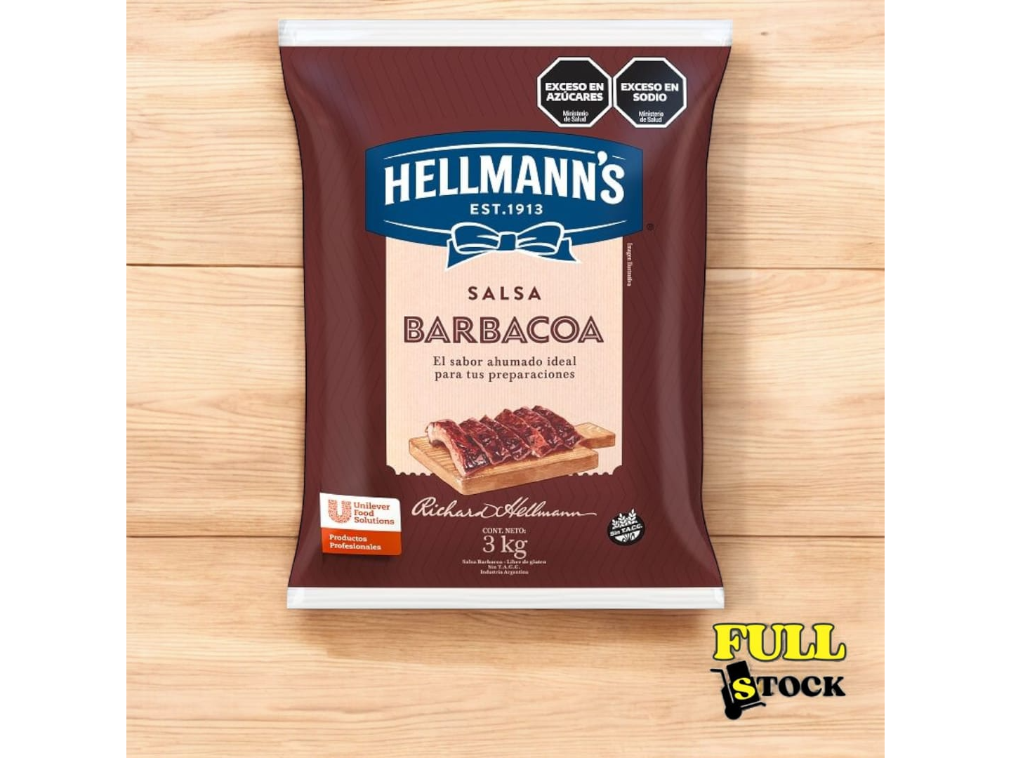 BARBACOA HELLMANN'S X 3KG
