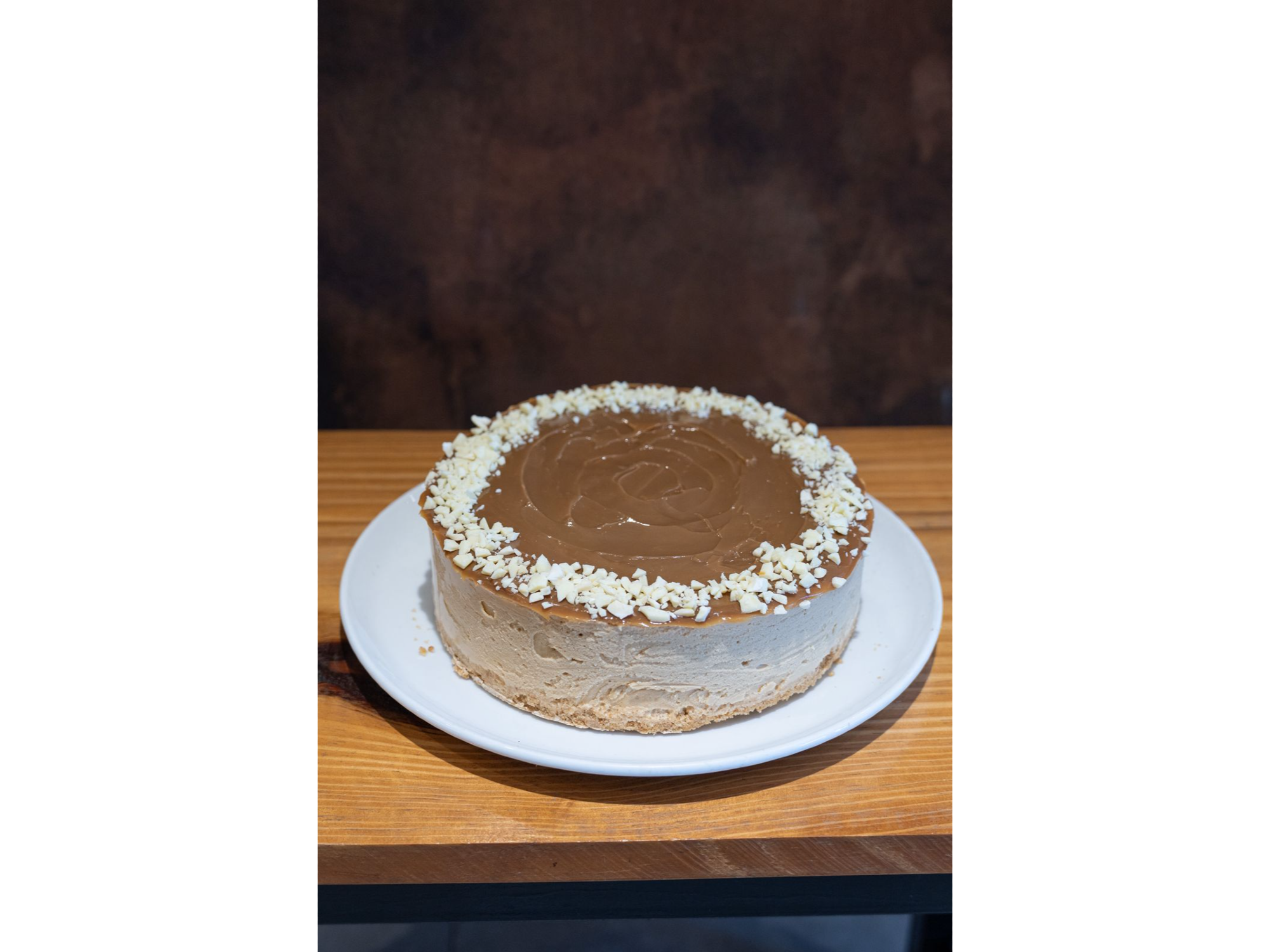 Cheesecake de dulce de leche (porcion)