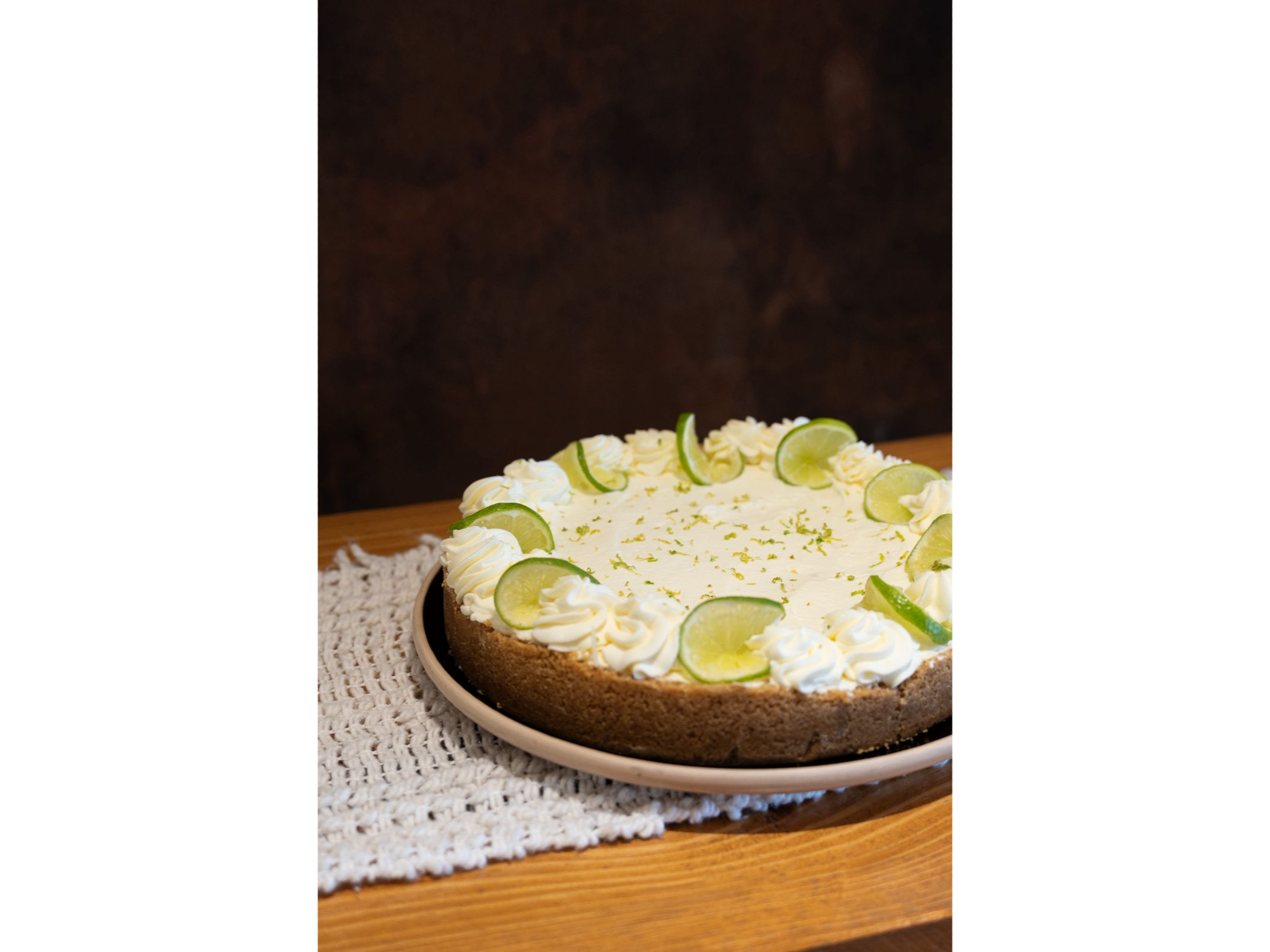 key lime pie (porcion )