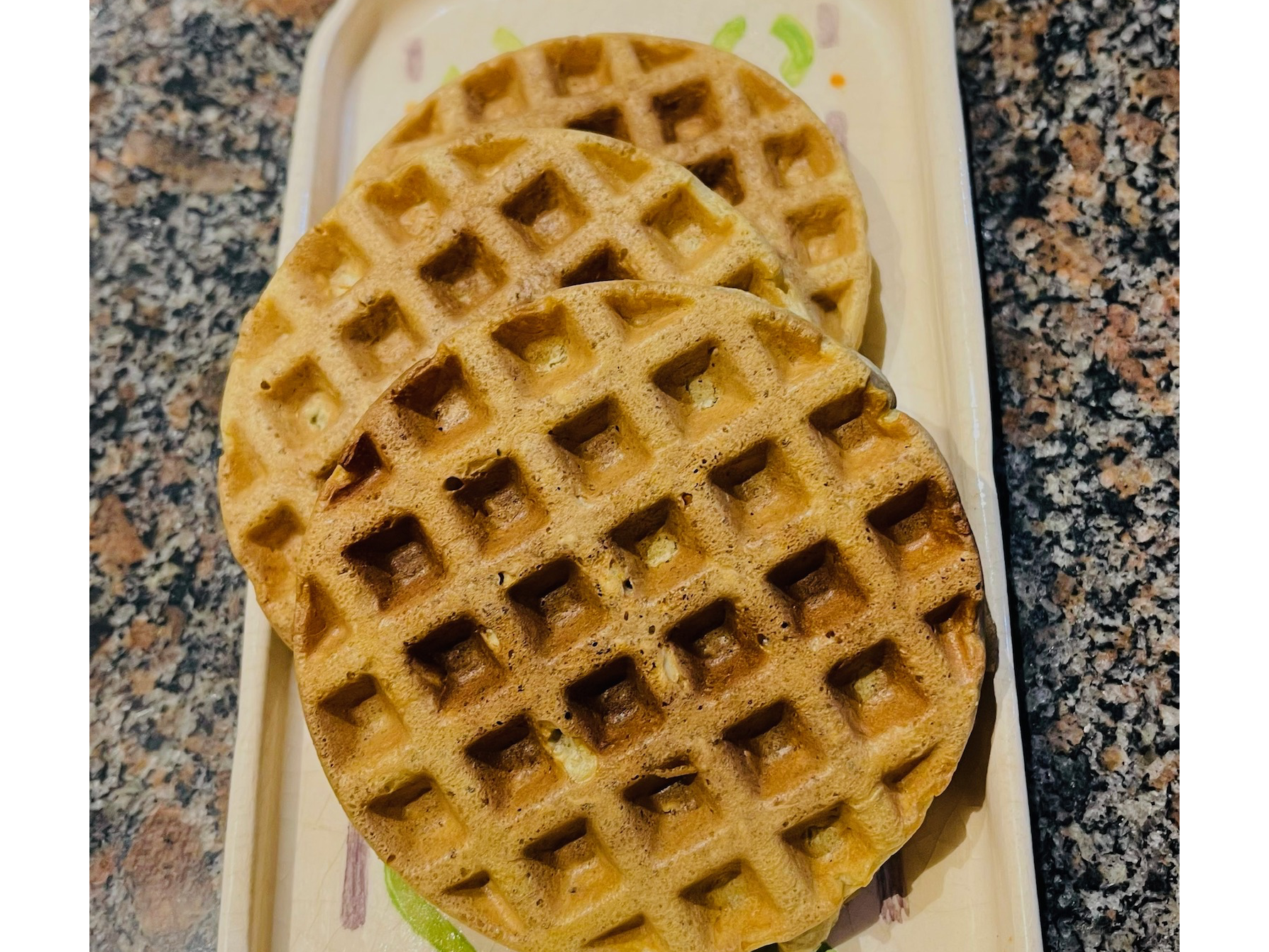 Waffles proteícos
