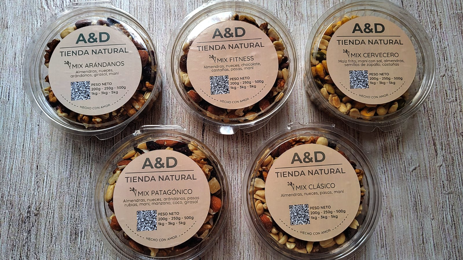 SNACK SALUDABLE X 200 GRS