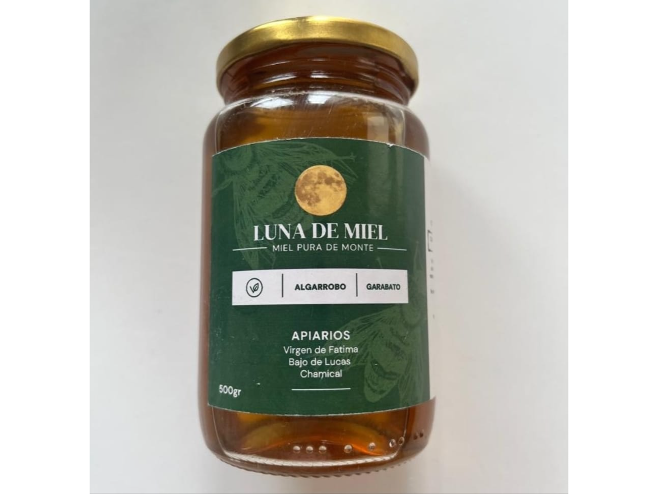 MIEL AGROECOLOGICA "LUNA DE MIEL" X 500 GRS