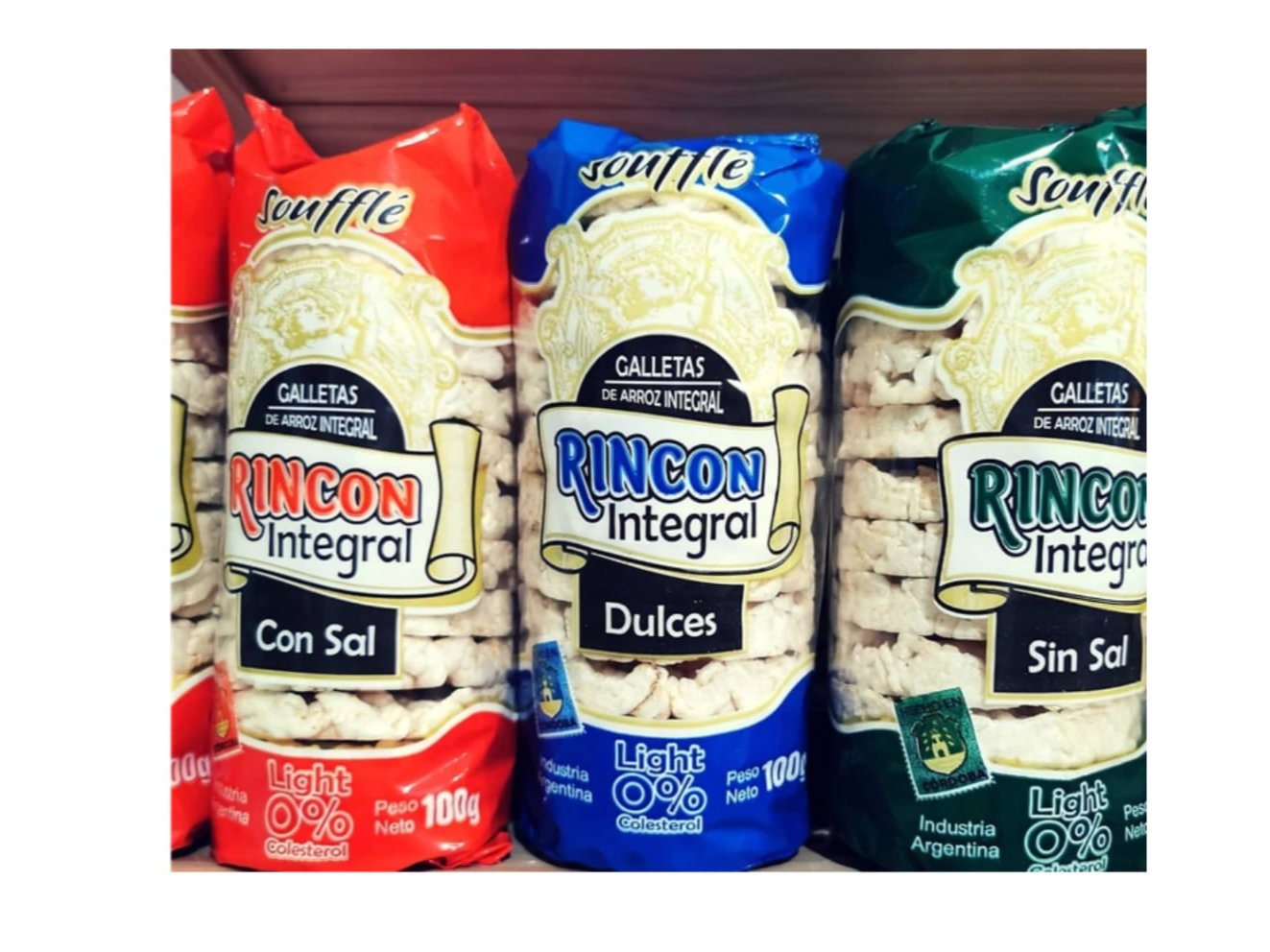 DISCOS DE ARROZ " RINCON INTEGRAL"