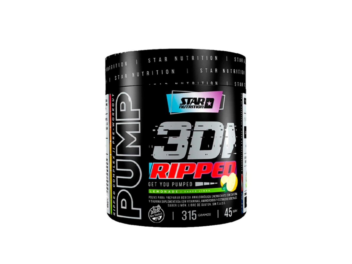 Star Nutrition- PUMP 3D 315gr (Consultar sabores en stock)