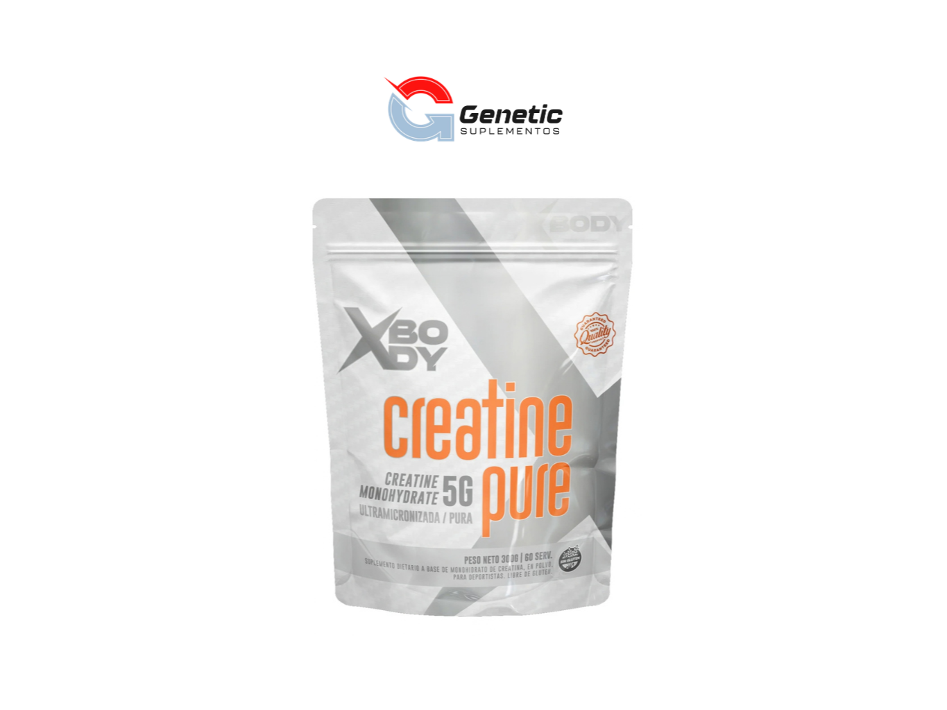 XBODY- Creatine Micronized 300GR (100% PURA)