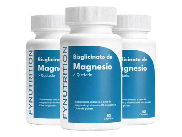 FYNUTRITION- BISGLICINATO DE MAGNESIO 60 CAPS