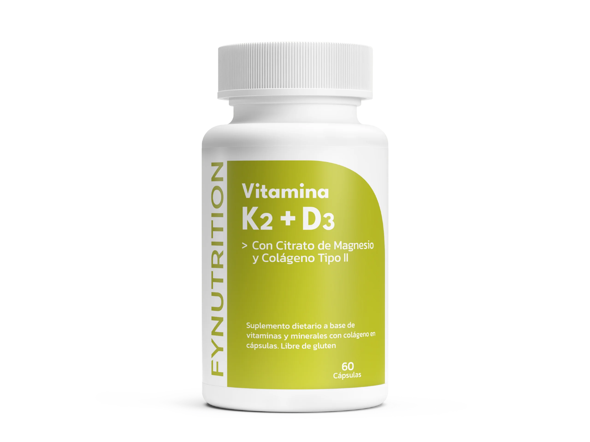 FYNUTRITION- VITAMINA K2 Y D3 (60 CAPS)