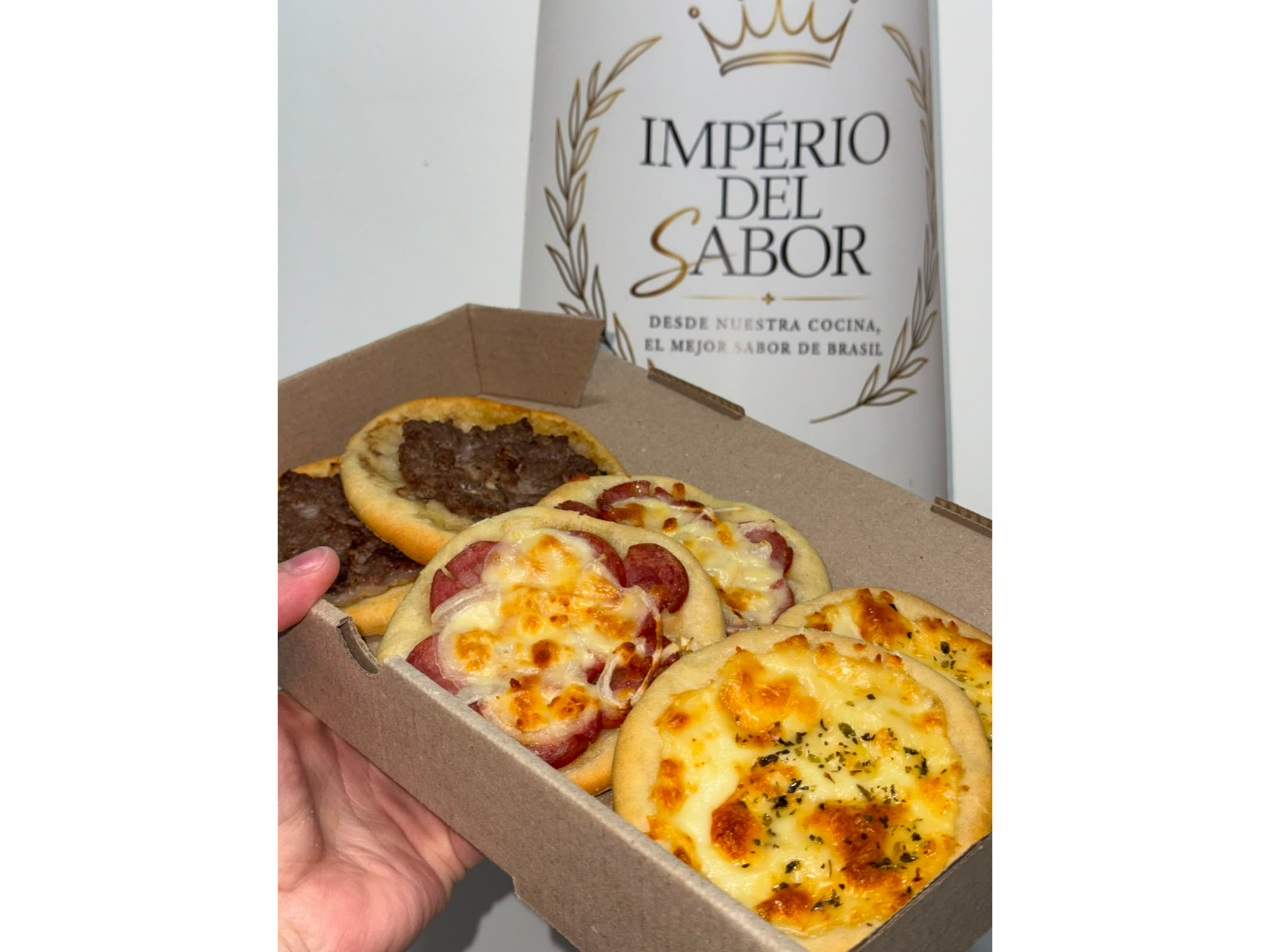 Esfirra de pollo de Imperio del sabor