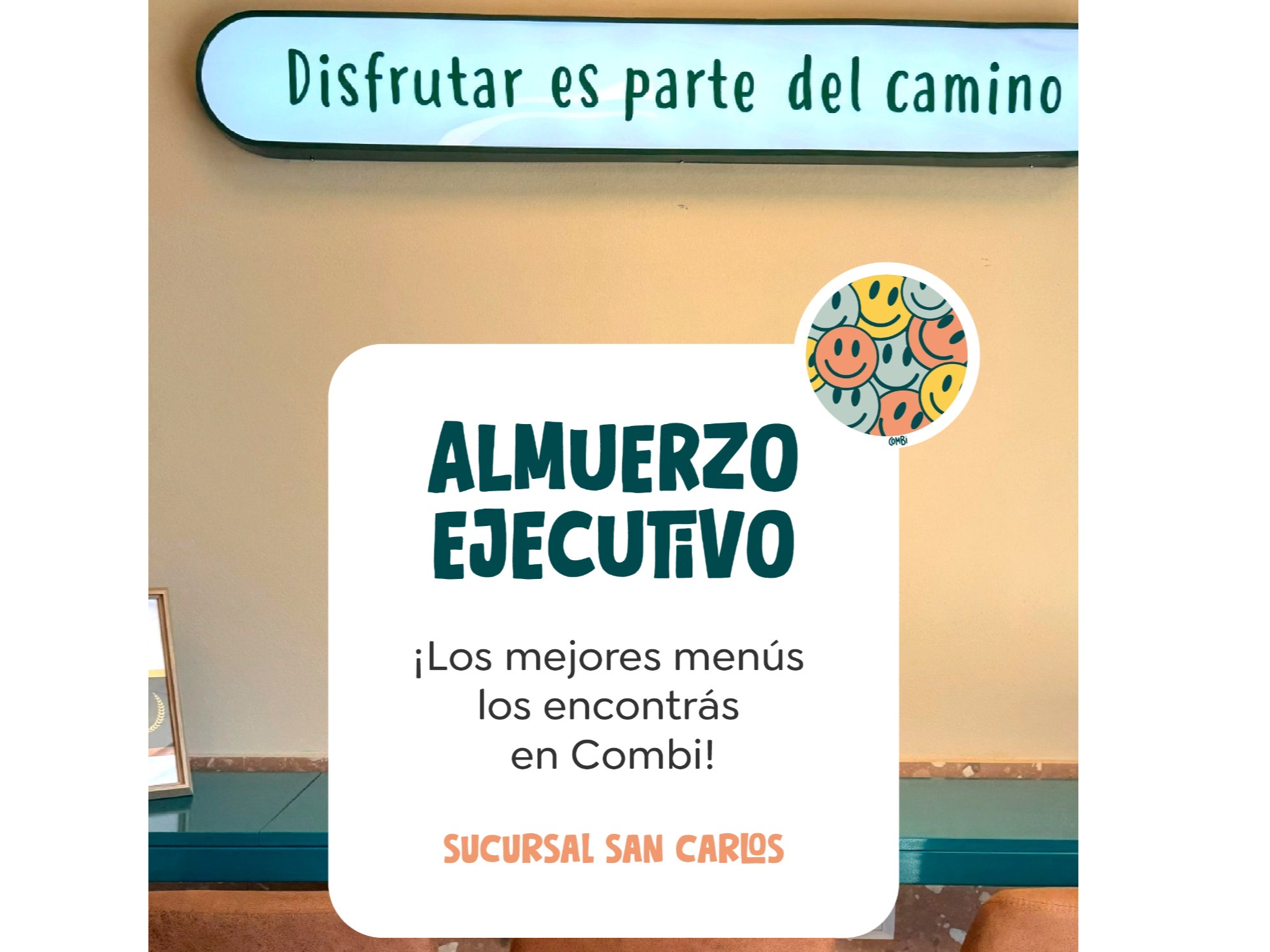 Tarta de vegetales acompañada de mix de verdes