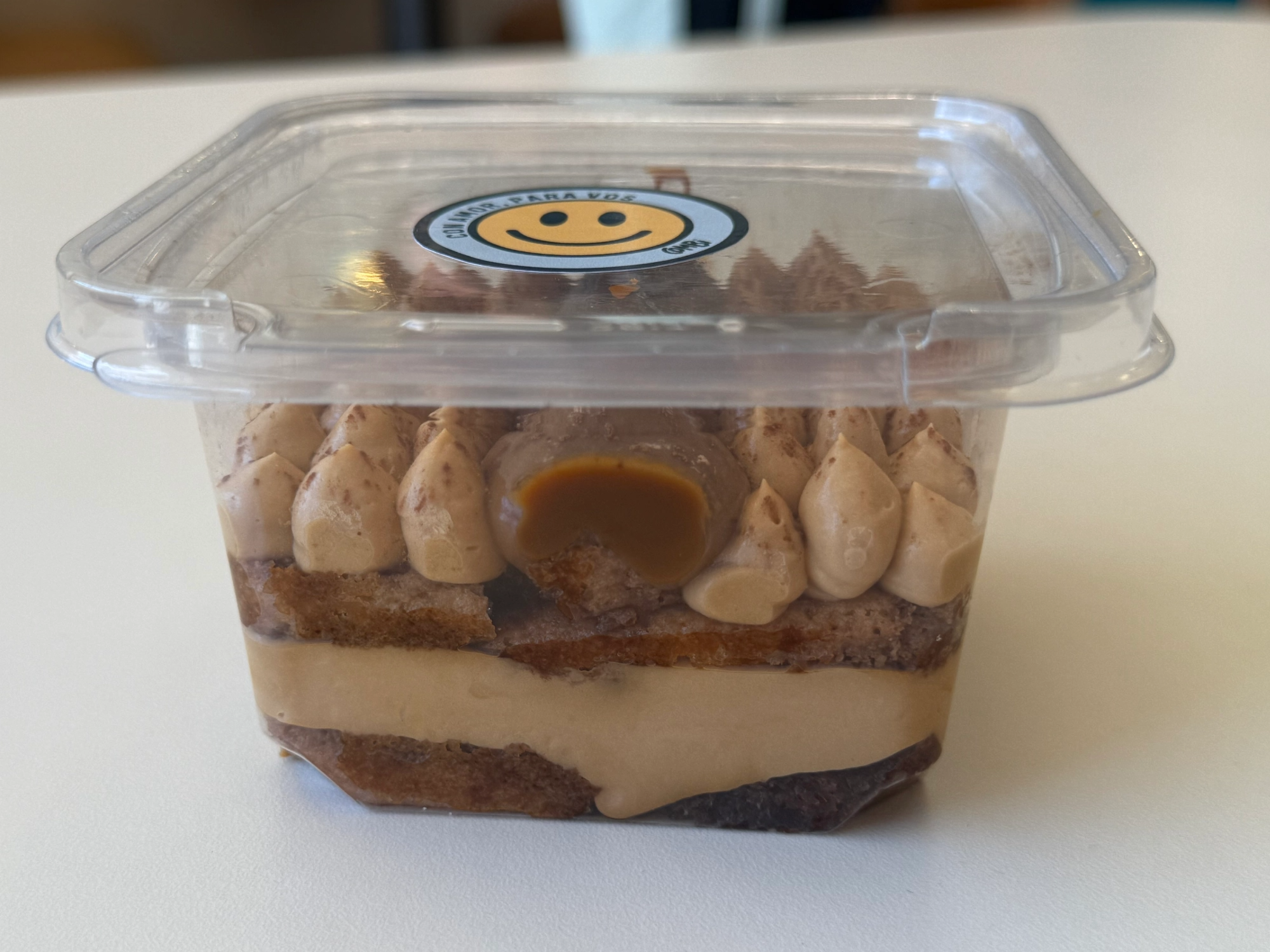 Tiramisu de dulce de leche