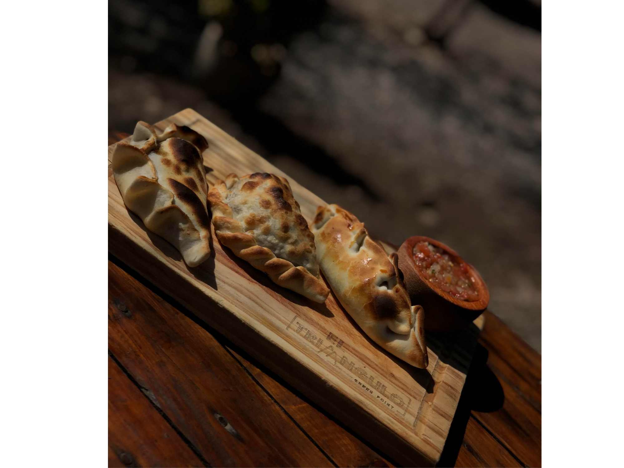 Trilogía de empanadas de El Triángulo