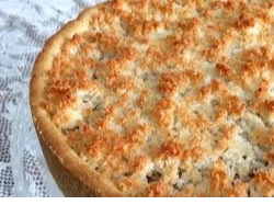 Tarta de Coco con Dulce de Leche SIN TACC