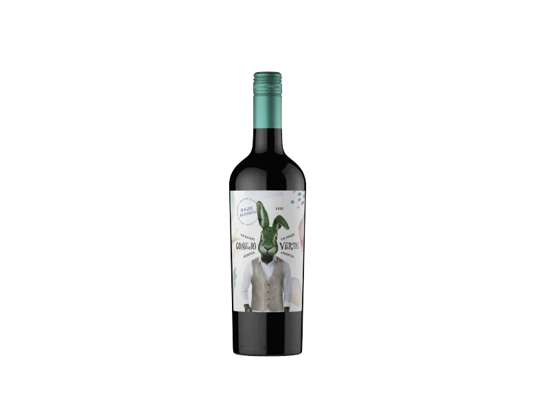 Conejo Verde Malbec bajo alcohol