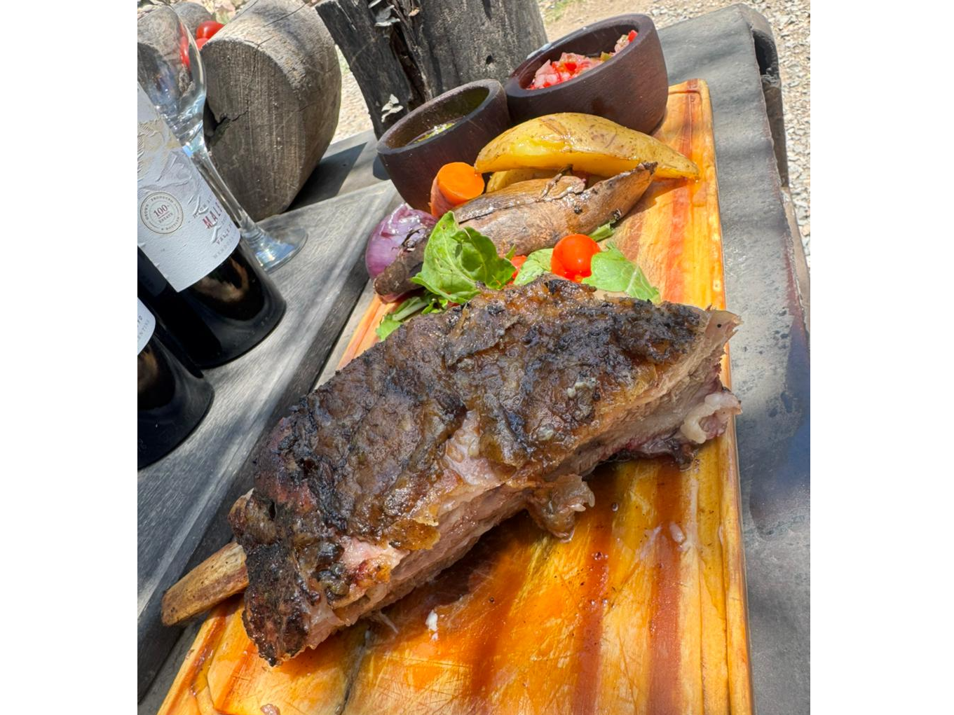 SUGERENCIA Costillar  Ahumado con verduras al Horno