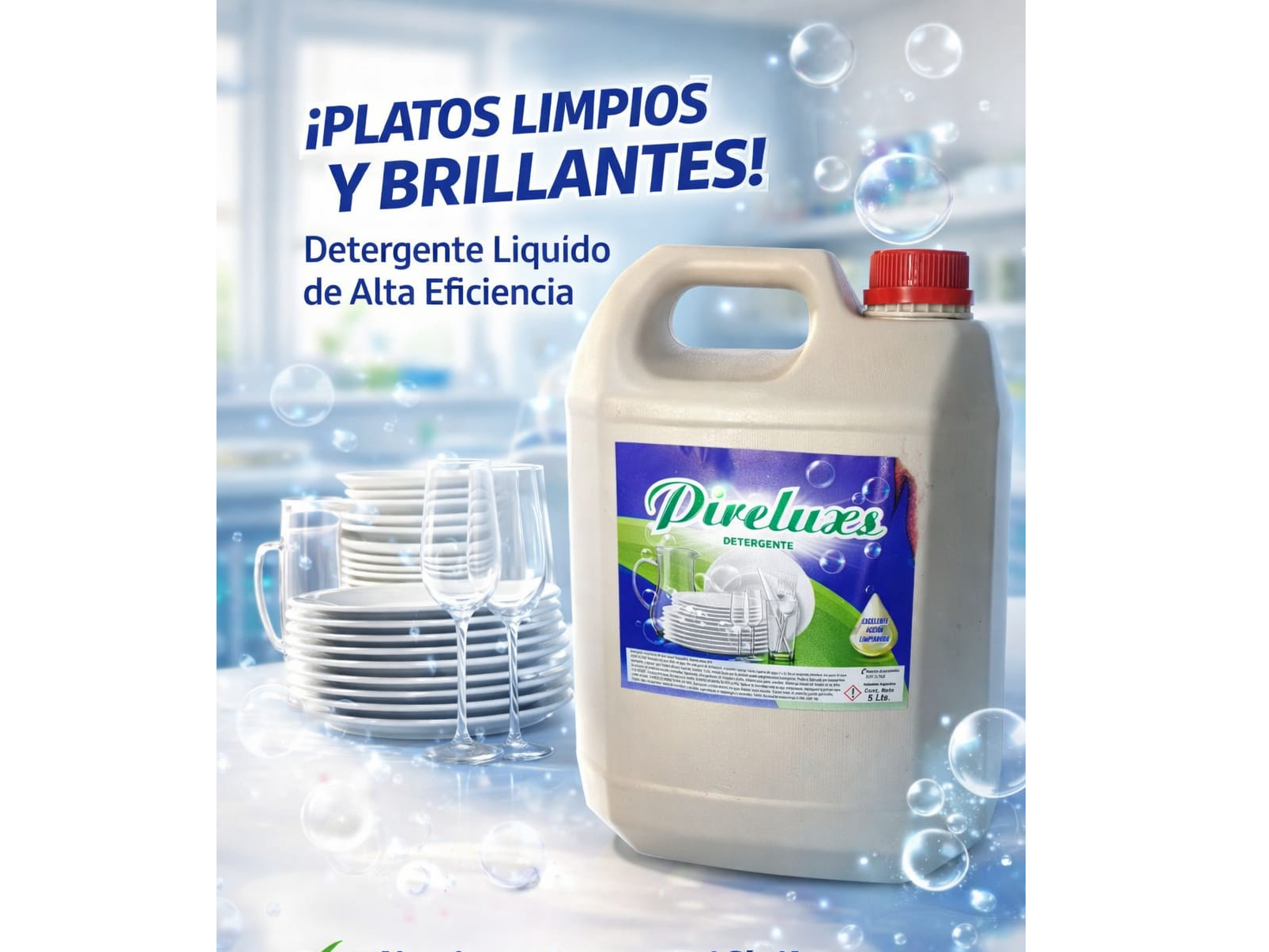 DETERGENTE BASE AMONIACAL PIRELUX