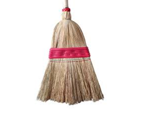 escoba faja roja mas 2 hilos