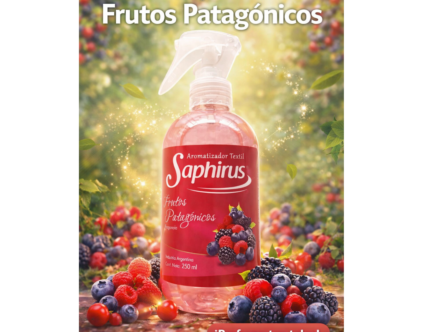 Perfume textil difusor SAPHIRUS