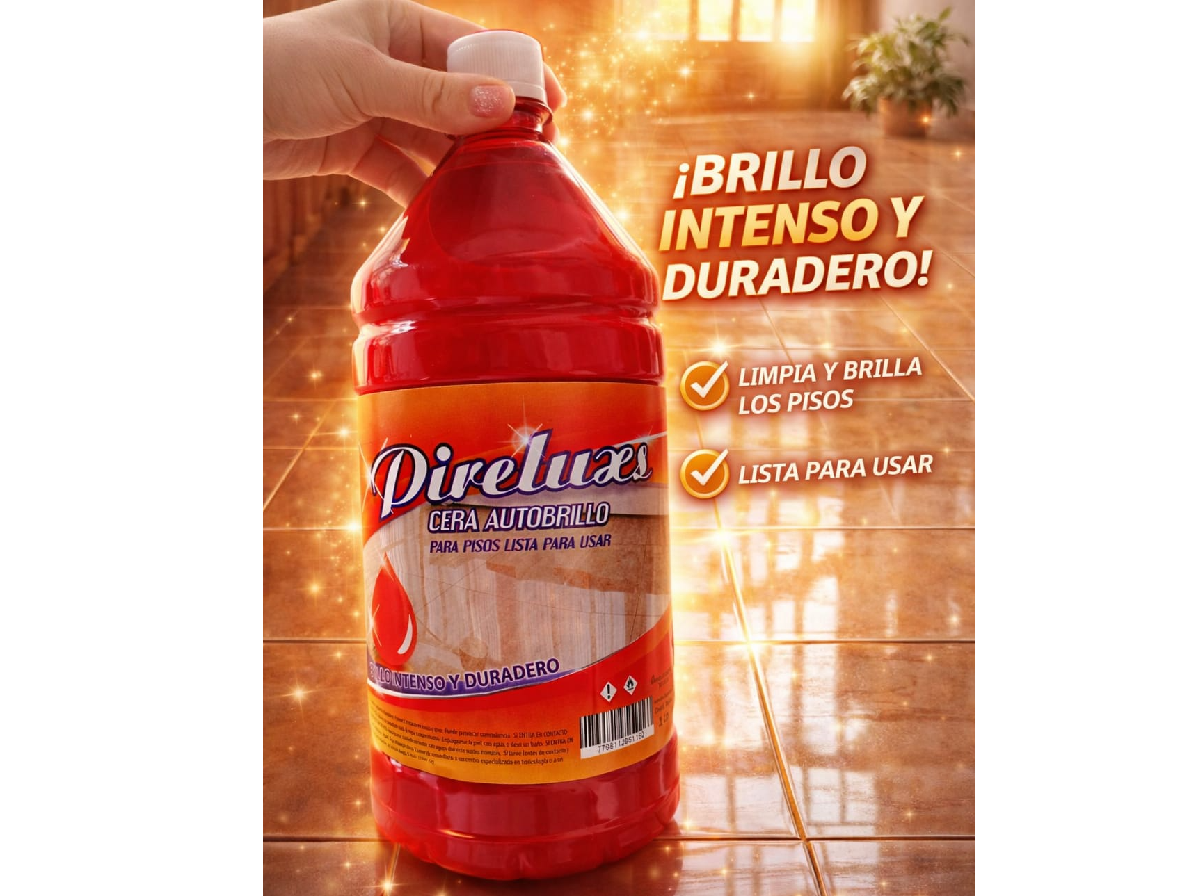 CERA AUTOBRILLO ROJO