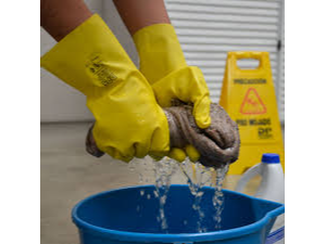 Guante latex Task amarillo