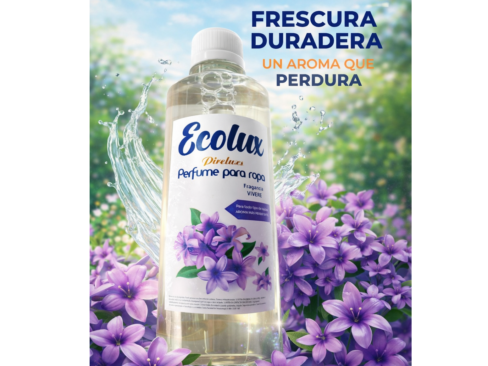 ECOLUXS 500CC perfume para ropa