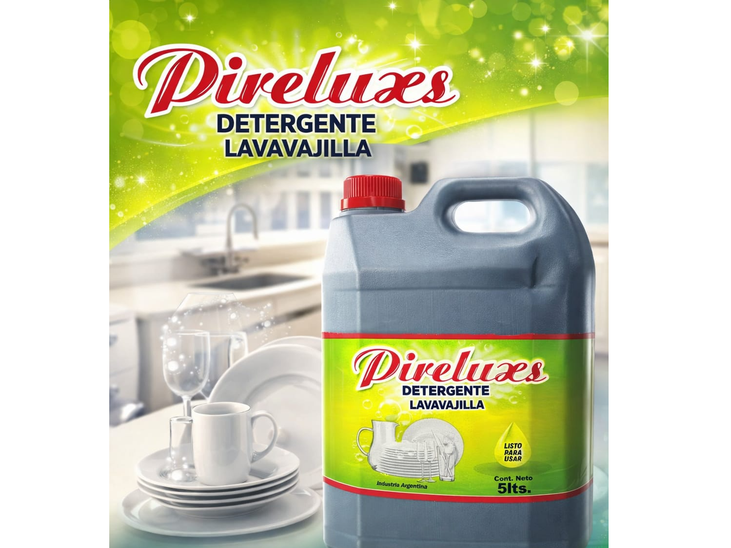 DETERGENTE PIRELUX (el mas pedido)