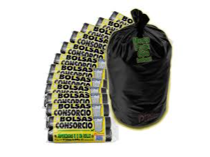 Bolsa reforzada 45x60 30 u en rollo