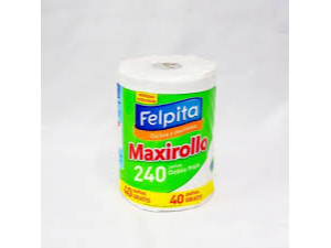 Rollo de cocina 200 paños Felpita