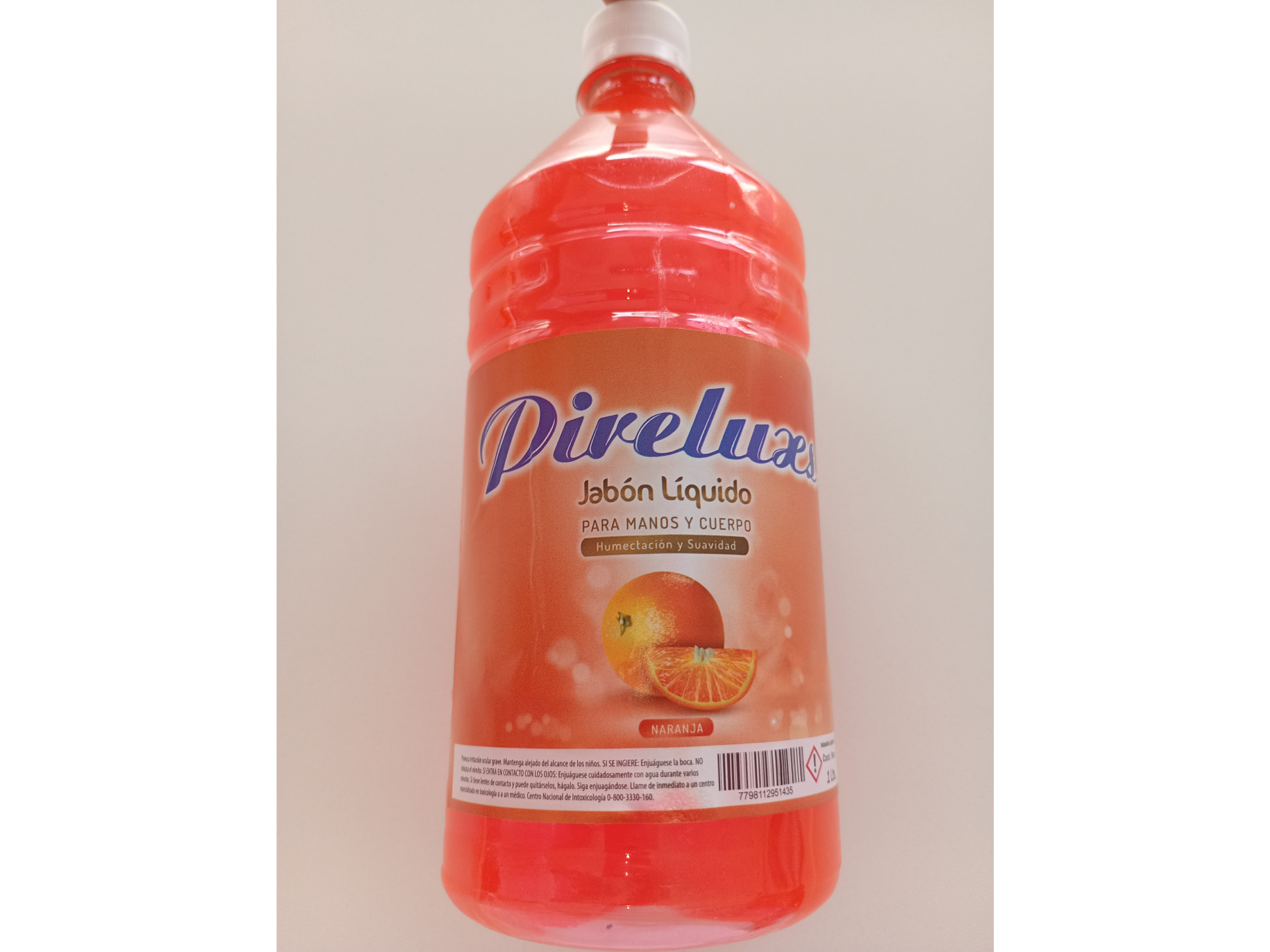 Jabon liquido para manos 929cc PIRELUXS