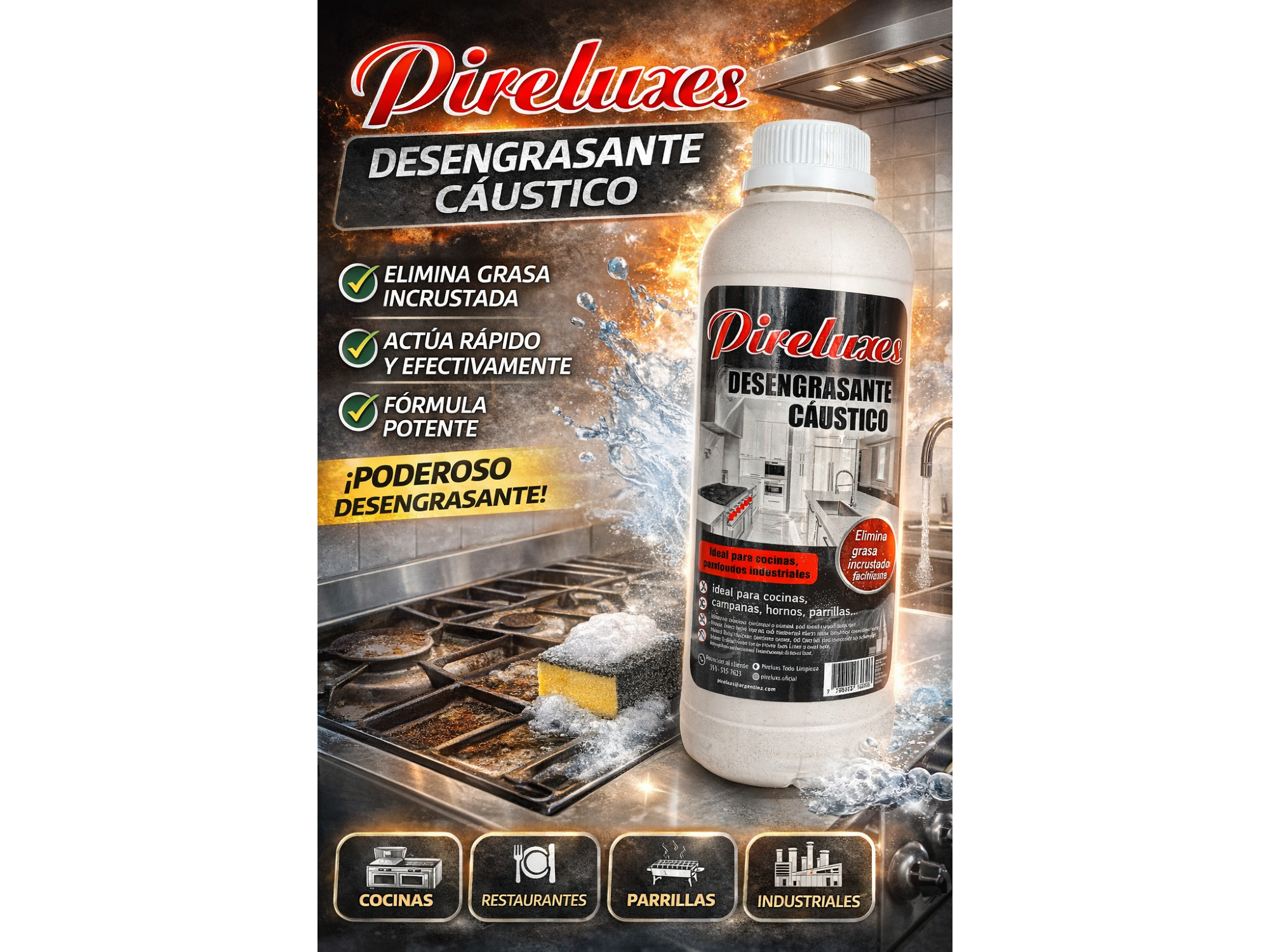 Destapa cañerias 1L