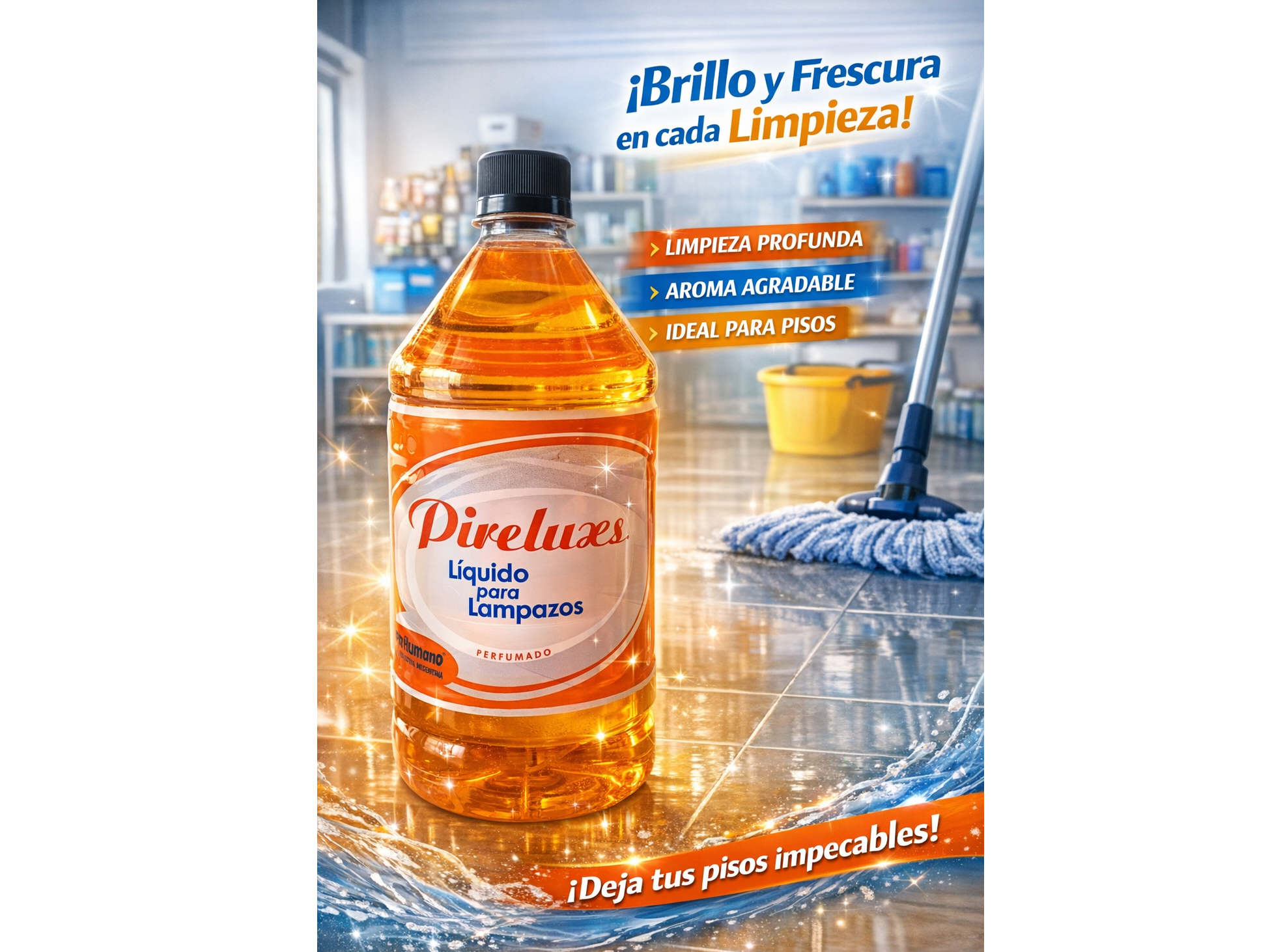 Liquido para lampazo perfumado 1L