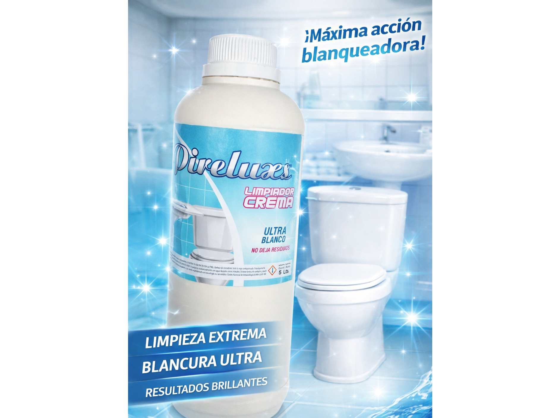 Limpiador cremoso PIRELUXS