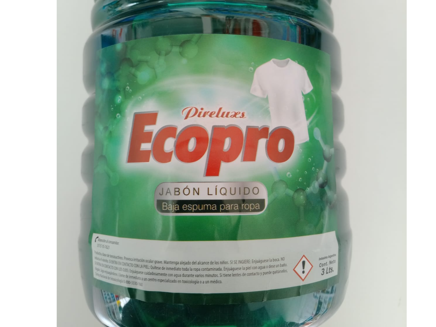 ECOPRO OFERTA (TIPO ARIEL) jabon liquido baja espuma