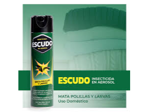 insecticida aerosol polillas ESCUDO