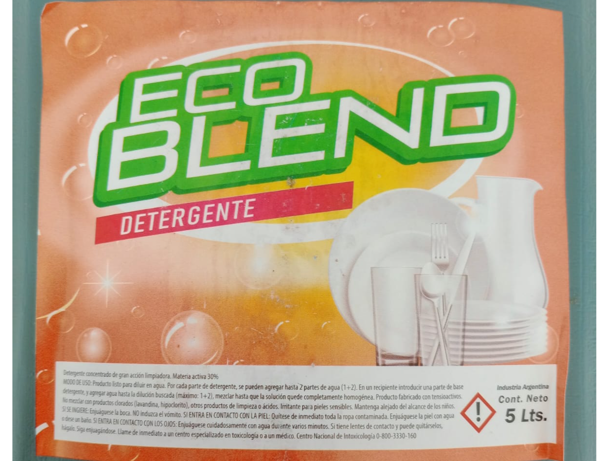OFERTA DETERGENTE ECOBLEND 5L