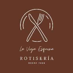 Logo Rotiseria "La Vieja Esquina"