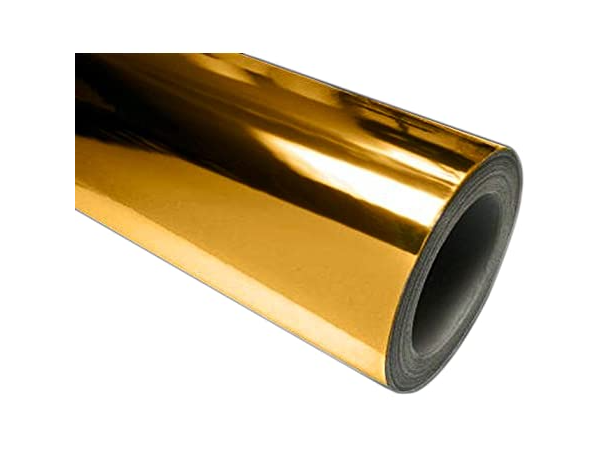 Decorativo dorado espejado