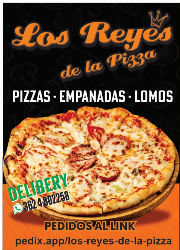Logo LOS REYES DE LA PIZZA ( tel. fijo :4570031)