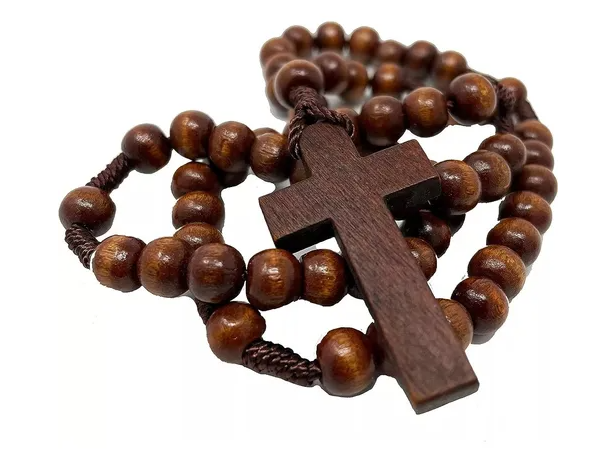 Rosario de madera