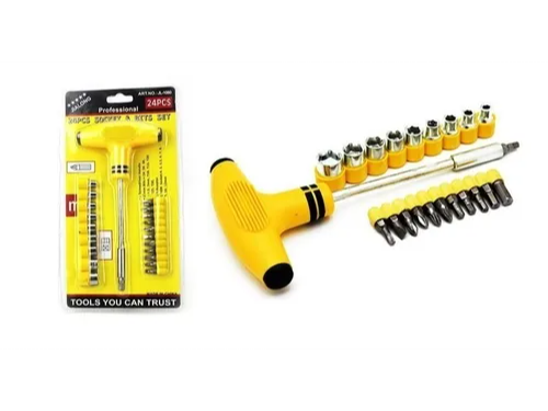 Juego De Llaves Tubos Con Destornilladores