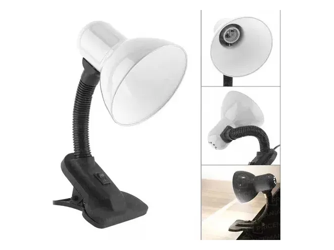 Velador Pinza Escritorio Flexible