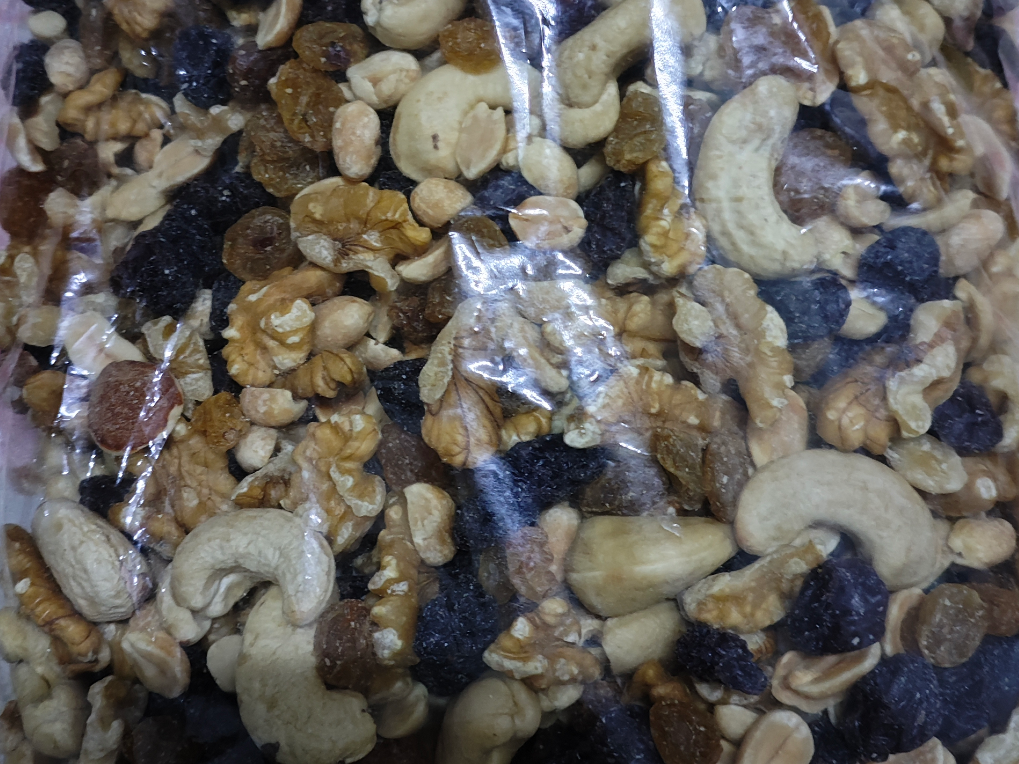 Fruta Seca con pasas con mani