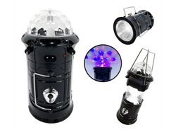 Farol Led Recargable Linterna Luz Boliche Camping