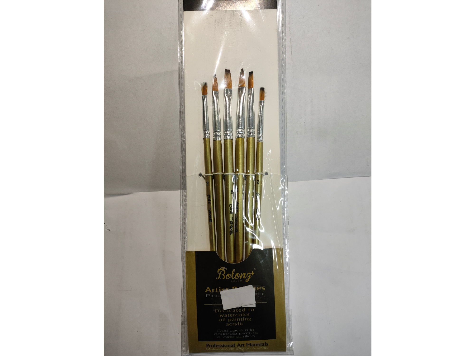 Bolong Pincel x paquete n004