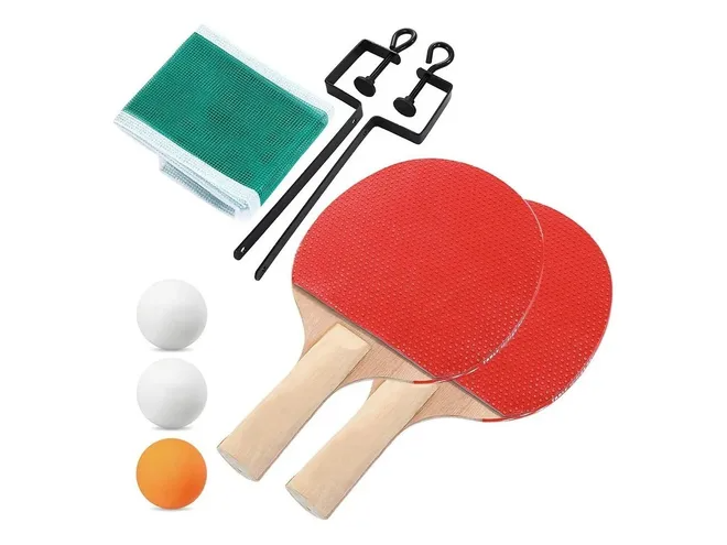 Set Ping Pong 2 Paletas + 3 Pelotas + Red