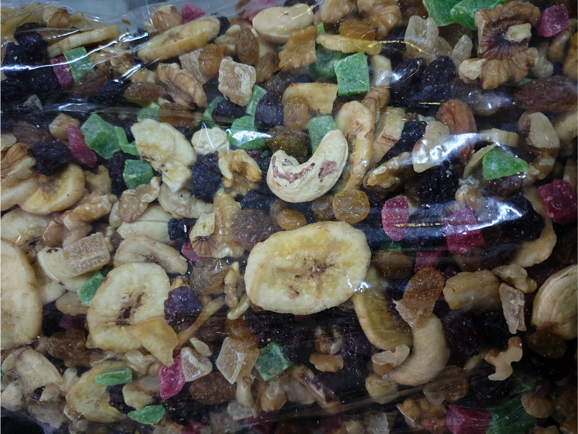 Fruta Seca tropical sin mani