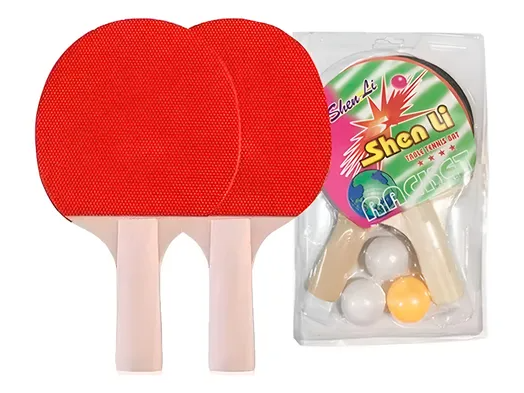Set Ping Pong 2 Paletas + 3 Pelotas