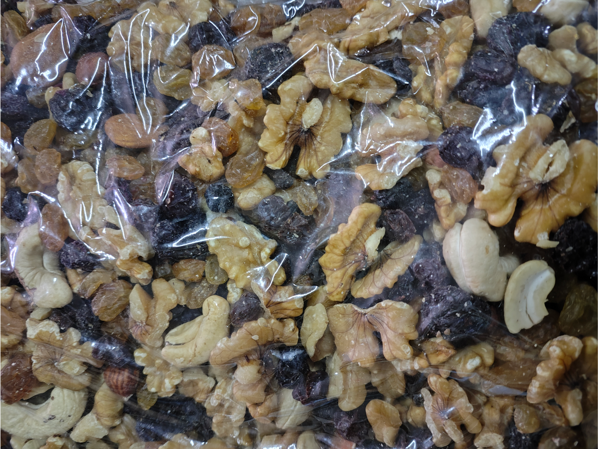 Fruta Seca con pasa sin mani