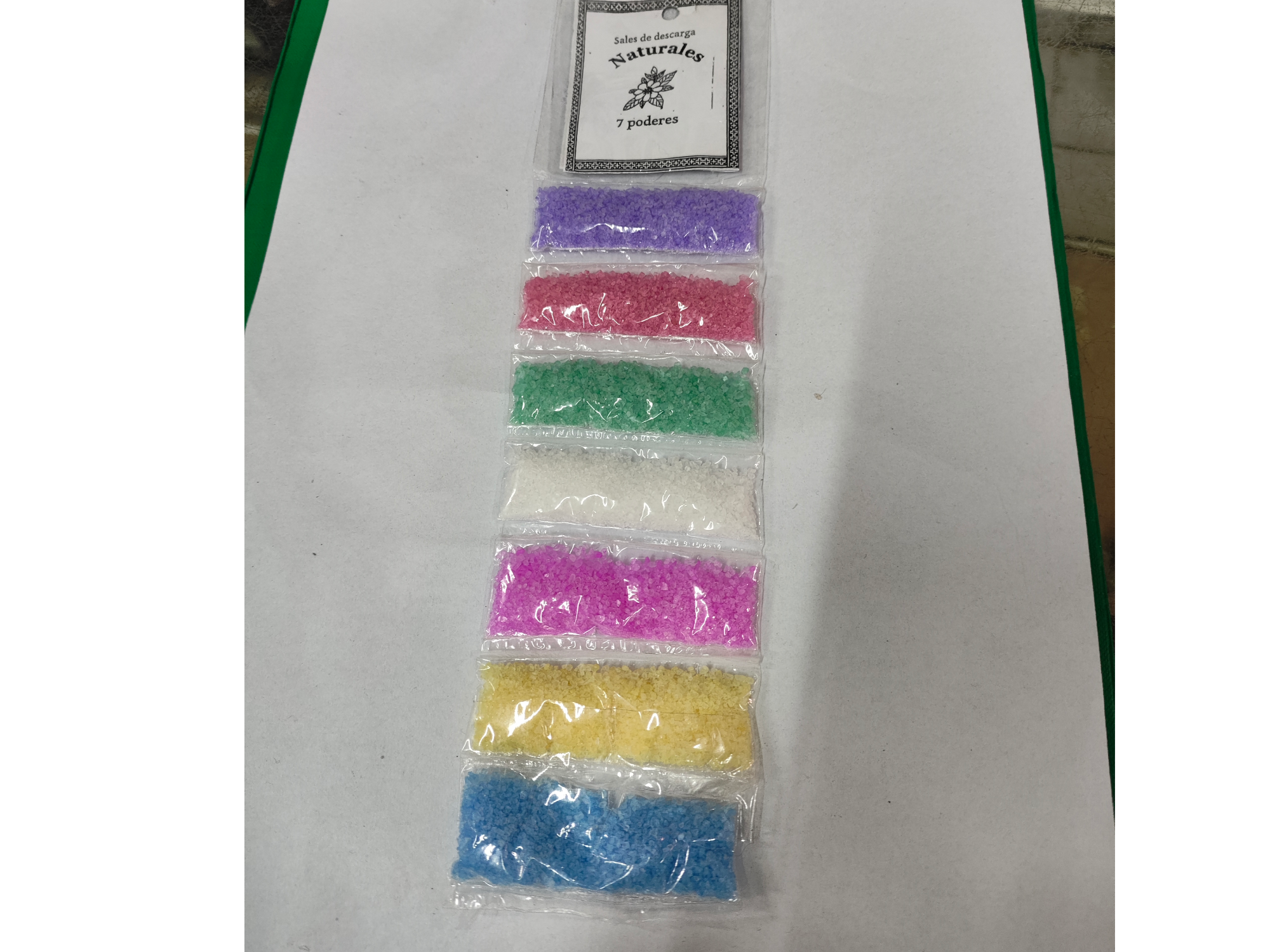 Sales de Descarga 7 Poderes